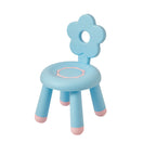 Lumendat Contemporary Creative Kids Flower-Shaped PP Low Stool Backrest Armless For Living Room Lumendat