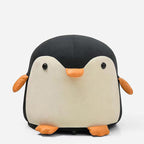 Lumendat Contemporary Creative Kids Penguin Velvet Plywood Low Stool For Living Room Lumendat