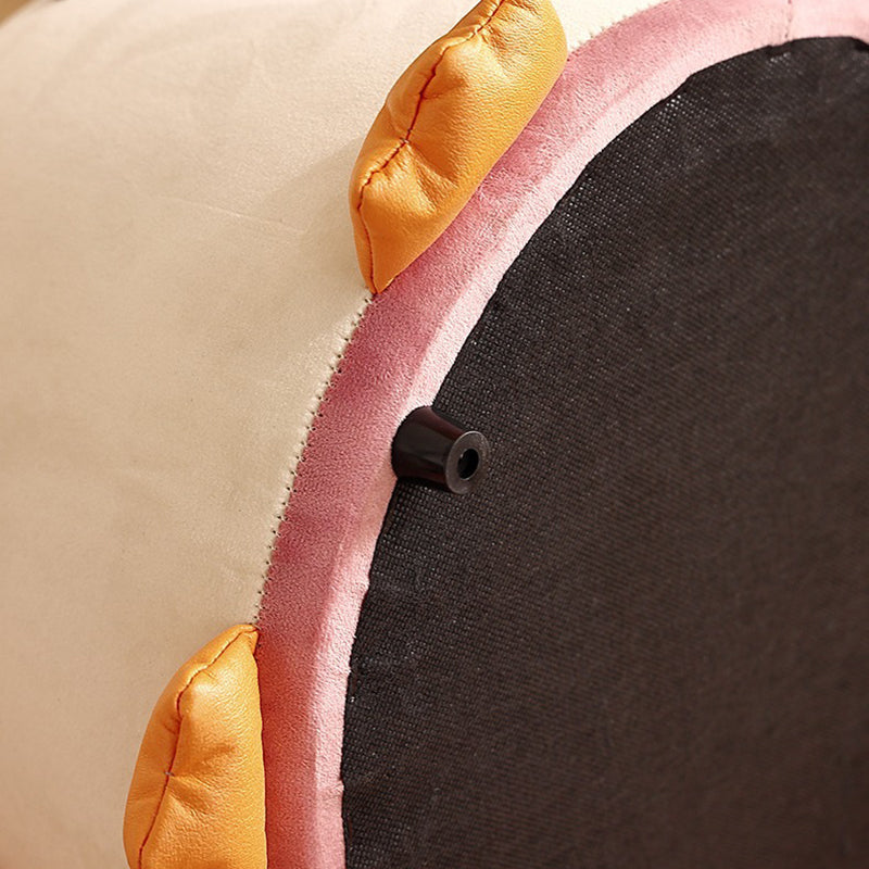 Lumendat Contemporary Creative Kids Penguin Velvet Plywood Low Stool For Living Room Lumendat