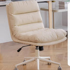 Contemporary Scandinavian Square High-Quality Faux Leather Plywood Steel Office Chair For Home Office DFM-F