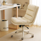 Contemporary Scandinavian Square High-Quality Faux Leather Plywood Steel Office Chair For Home Office DFM-F