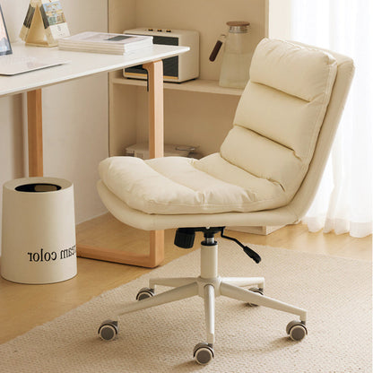 Contemporary Scandinavian Square High-Quality Faux Leather Plywood Steel Office Chair For Home Office