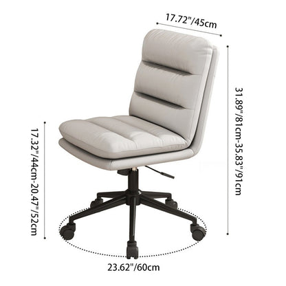Contemporary Scandinavian Square High-Quality Faux Leather Plywood Steel Office Chair For Home Office