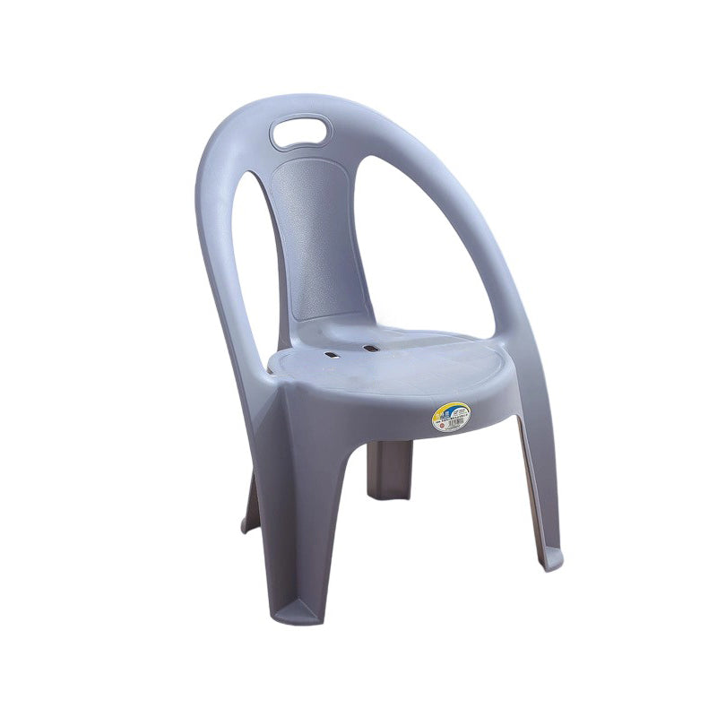 Lumendat Modern Minimalist Round PP Stackable Backrest Armrest Kids Chair For Living Room Lumendat