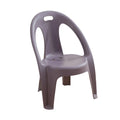 Lumendat Modern Minimalist Round PP Stackable Backrest Armrest Kids Chair For Living Room Lumendat