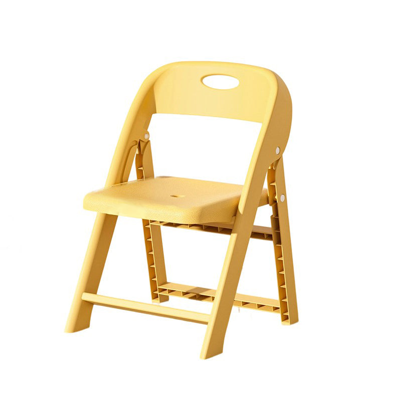Lumendat Modern Minimalist Square PP Foldable Backrest Kids Low Stool For Living Room Lumendat