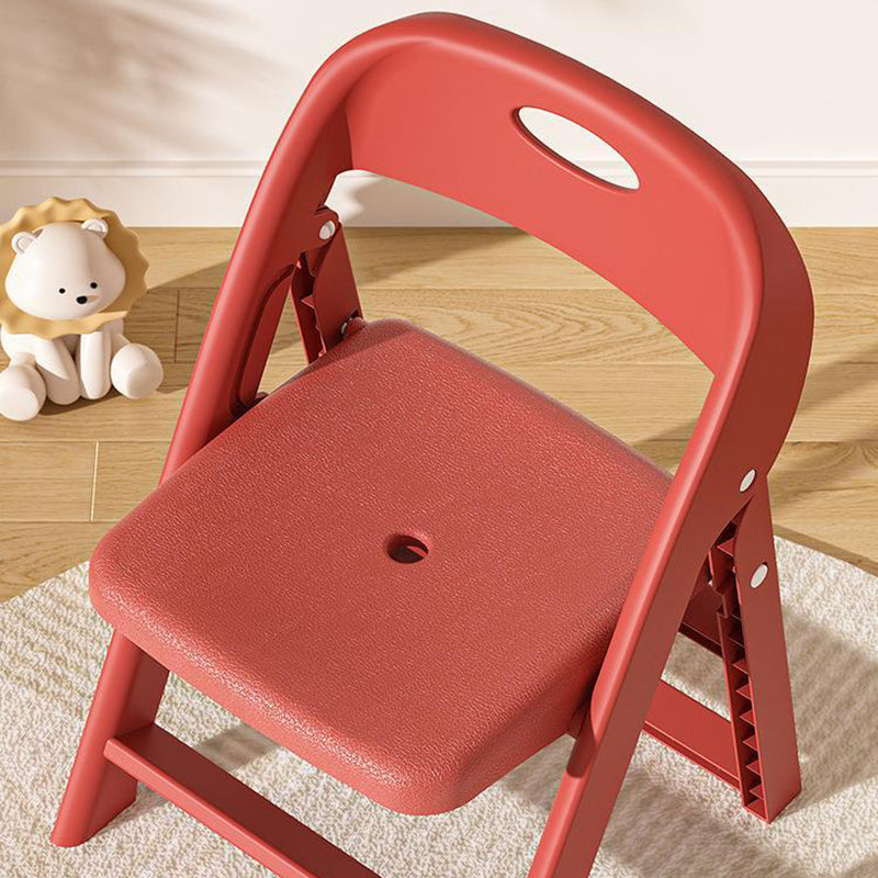 Lumendat Modern Minimalist Square PP Foldable Backrest Kids Low Stool For Living Room Lumendat