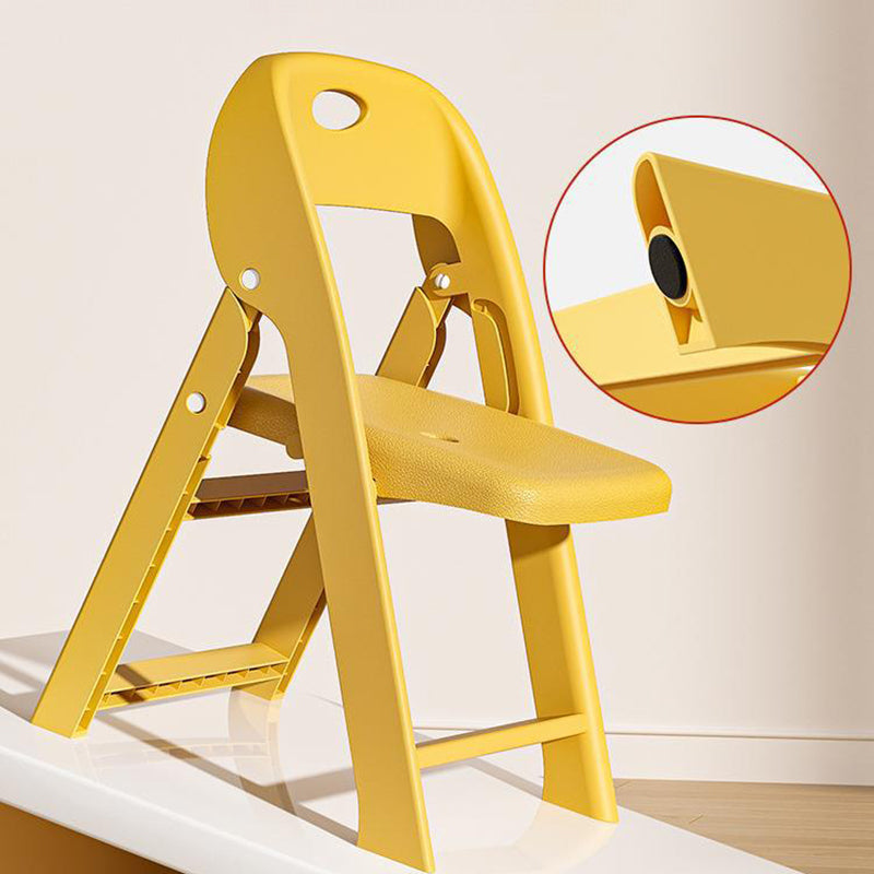 Lumendat Modern Minimalist Square PP Foldable Backrest Kids Low Stool For Living Room Lumendat
