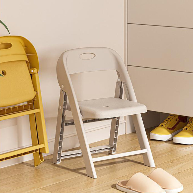 Lumendat Modern Minimalist Square PP Foldable Backrest Kids Low Stool For Living Room Lumendat
