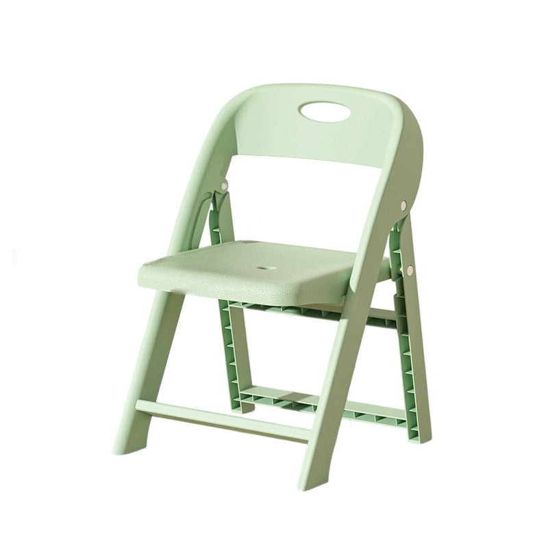 Lumendat Modern Minimalist Square PP Foldable Backrest Kids Low Stool For Living Room Lumendat