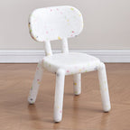 Lumendat Modern Minimalist Square PE Backrest Kids Low Stool For Living Room Lumendat