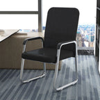 Modern Minimalist Square Mesh Polypropylene Steel Desk Chair Backrest Armrest For Home Office DFM-F