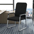 Modern Minimalist Square Mesh Polypropylene Steel Desk Chair Backrest Armrest For Home Office