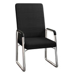 Modern Minimalist Square Mesh Polypropylene Steel Desk Chair Backrest Armrest For Home Office DFM-F