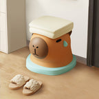 Lumendat Contemporary Creative Kids Resin Cartoon Dolphin Shaped Low Stool Backless Armless For Living Room Lumendat