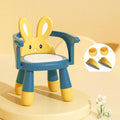Lumendat Contemporary Creative Kids Rabbit Shape PVC Leather PP Low Stool Backrest Armrest For Living Room Lumendat