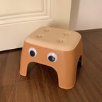 Lumendat Contemporary Creative Kids Rectangular PP Plastic Stackable Low Stool Backless Armless For Living Room Lumendat