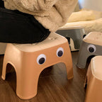 Lumendat Contemporary Creative Kids Rectangular PP Plastic Stackable Low Stool Backless Armless For Living Room Lumendat
