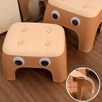 Lumendat Contemporary Creative Kids Rectangular PP Plastic Stackable Low Stool Backless Armless For Living Room Lumendat