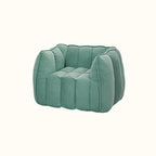 Lumendat Modern Minimalist Rectangular Velvet Rebound Sponge Compressible Kid Lazy Sofa Backrest Armrest For Living Room Lumendat