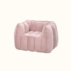 Lumendat Modern Minimalist Rectangular Velvet Rebound Sponge Compressible Kid Lazy Sofa Backrest Armrest For Living Room Lumendat