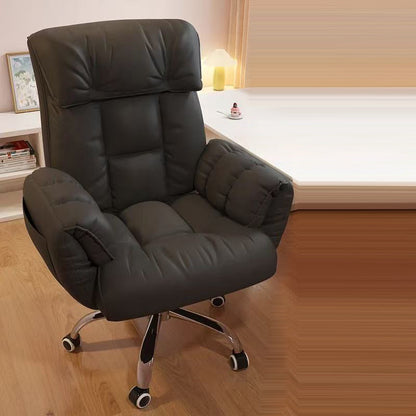 Modern Minimalist Square Rectangular Technical Fabric Plywood Steel Height Adjustable Swivel Desk Chair Backrest Armrest For Home Office