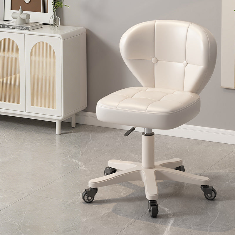 Modern Simplicity Adjustable Shell Shape Square Foam PU Leather Iron Desk Chair Backrest Armrest For Home Office DFM-F