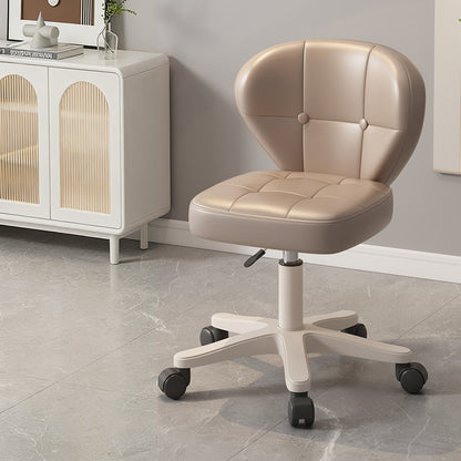 Modern Simplicity Adjustable Shell Shape Square Foam PU Leather Iron Desk Chair Backrest Armrest For Home Office