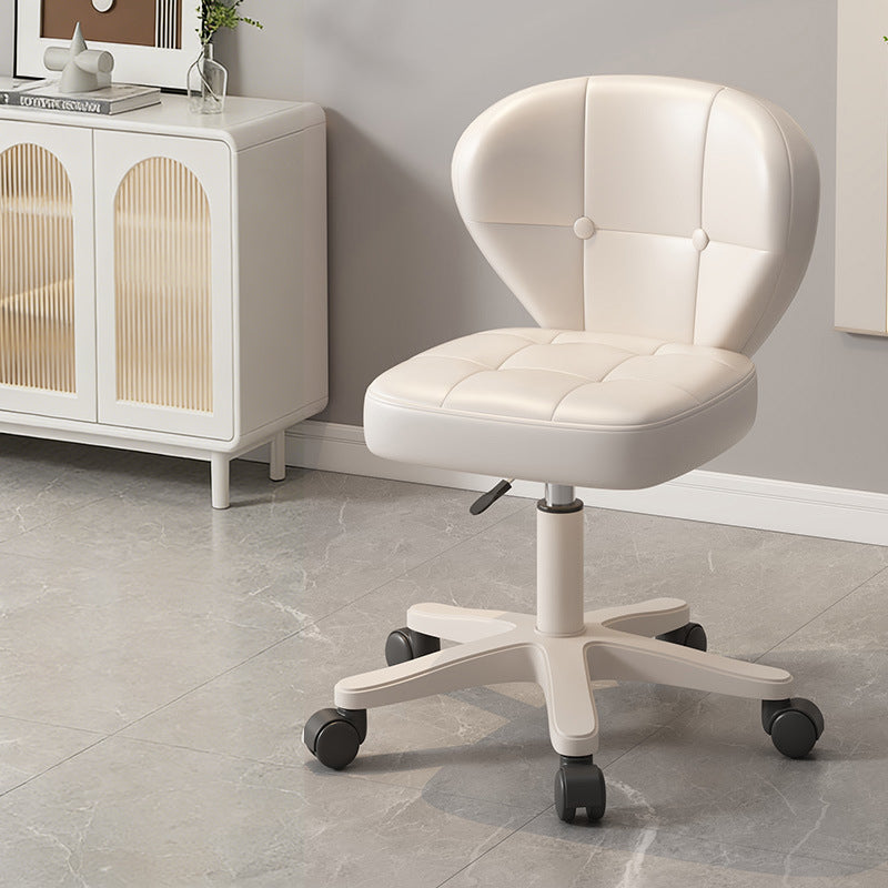 Modern Simplicity Adjustable Shell Shape Square Foam PU Leather Iron Desk Chair Backrest Armrest For Home Office DFM-F