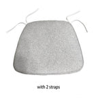 Contemporary Scandinavian PP Plastic Square Ergonomivally Design Stackable Dining Chair Backrest For Dining Room DFM-F
