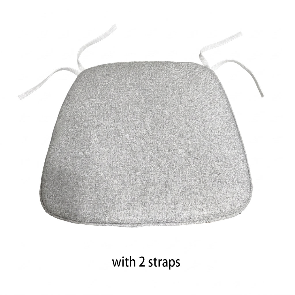 Contemporary Scandinavian PP Plastic Square Ergonomivally Design Stackable Dining Chair Backrest For Dining Room DFM-F
