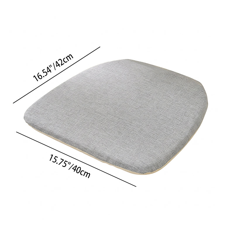 Contemporary Scandinavian PP Plastic Square Ergonomivally Design Stackable Dining Chair Backrest For Dining Room