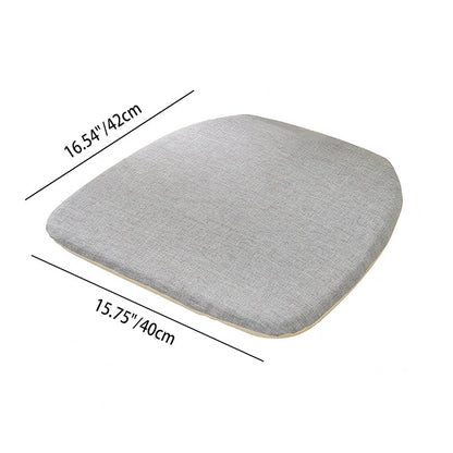 Contemporary Scandinavian PP Plastic Square Ergonomivally Design Stackable Dining Chair Backrest For Dining Room
