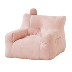Lumendat Contemporary Creative Kids Square Cute Ear Lambswool Fabric EPS Sofa Armrest Backrest Storage Pocket For Living Room Lumendat