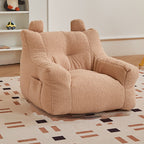 Lumendat Contemporary Creative Kids Square Cute Ear Lambswool Fabric EPS Sofa Armrest Backrest Storage Pocket For Living Room Lumendat