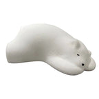 Lumendat Contemporary Creative Kids Lying Polar Bear Velvet Wood Cotton Lazy Sofa Backrest For Bedroom Lumendat