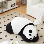 Lumendat Contemporary Nordic Kids Lying Panda Velvet Sponge Sofa Backrest For Bedroom Lumendat