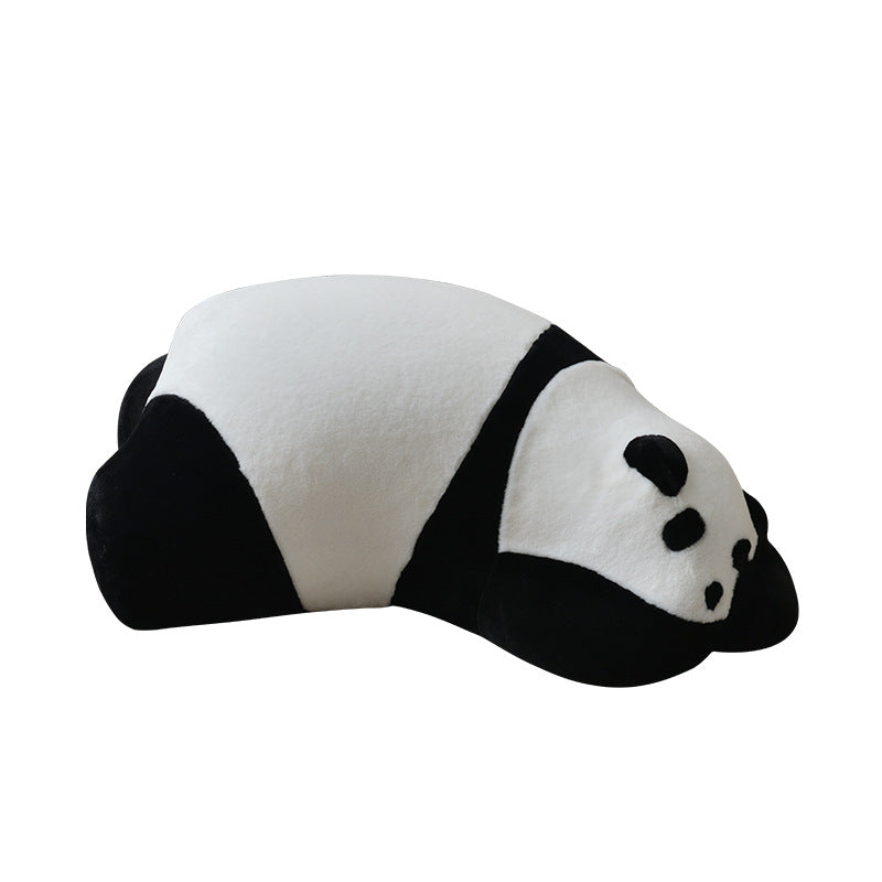 Lumendat Contemporary Nordic Kids Lying Panda Velvet Sponge Sofa Backrest For Bedroom Lumendat