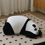Lumendat Contemporary Nordic Kids Lying Panda Velvet Sponge Sofa Backrest For Bedroom Lumendat
