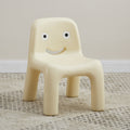 Lumendat Contemporary Scandinavian Kids Smile Square PE Low Chair Backrest Armless For Living Room Lumendat