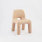 Lumendat Contemporary Scandinavian Kids Square Starry Sky PE Low Chair Backrest Armless For Study Lumendat