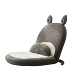 Lumendat Contemporary Creative Kids Cartoon Cat Ear Imitation Lambswool Sponge Latex Pealboard Square Tatami Cushion Recliner Backrest Foldable For Be Lumendat