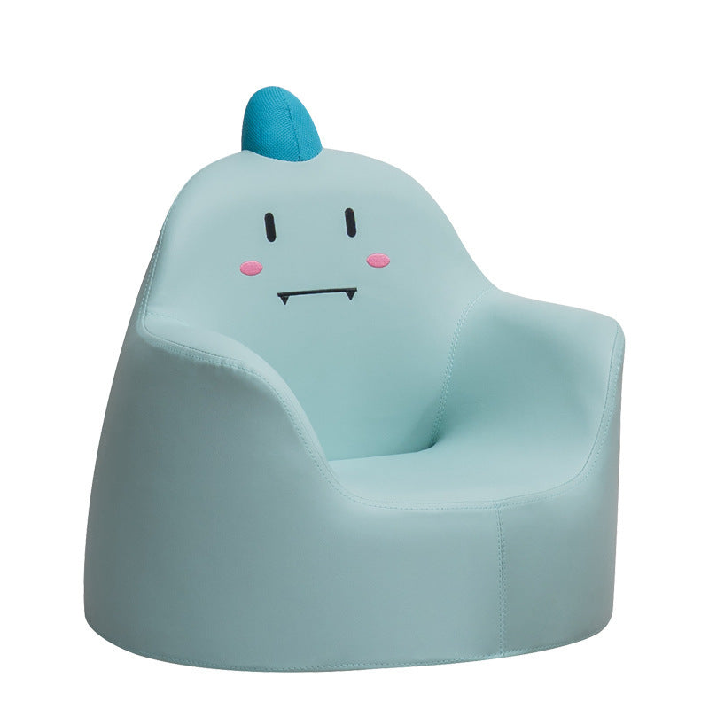 Lumendat Contemporary Creative Kids Cartoon Animal PU Leather Foam Rabbit Bear Dinosaur Low Stool Backrest Armrest For Dining Room Lumendat