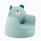 Lumendat Contemporary Creative Kids Cartoon Animal PU Leather Foam Rabbit Bear Dinosaur Low Stool Backrest Armrest For Dining Room Lumendat