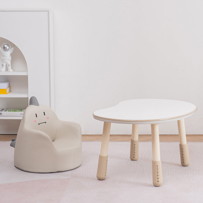 Lumendat Contemporary Creative Kids Cartoon Animal PU Leather Foam Rabbit Bear Dinosaur Low Stool Backrest Armrest For Dining Room Lumendat