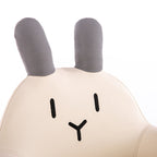 Lumendat Contemporary Creative Kids Cartoon Animal PU Leather Foam Rabbit Bear Dinosaur Low Stool Backrest Armrest For Dining Room Lumendat