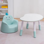 Lumendat Contemporary Creative Kids Cartoon Animal PU Leather Foam Rabbit Bear Dinosaur Low Stool Backrest Armrest For Dining Room Lumendat