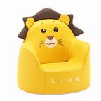 Lumendat Contemporary Creative Kids Cartoon Animal PU Leather Foam Rabbit Bear Dinosaur Low Stool Backrest Armrest For Dining Room Lumendat