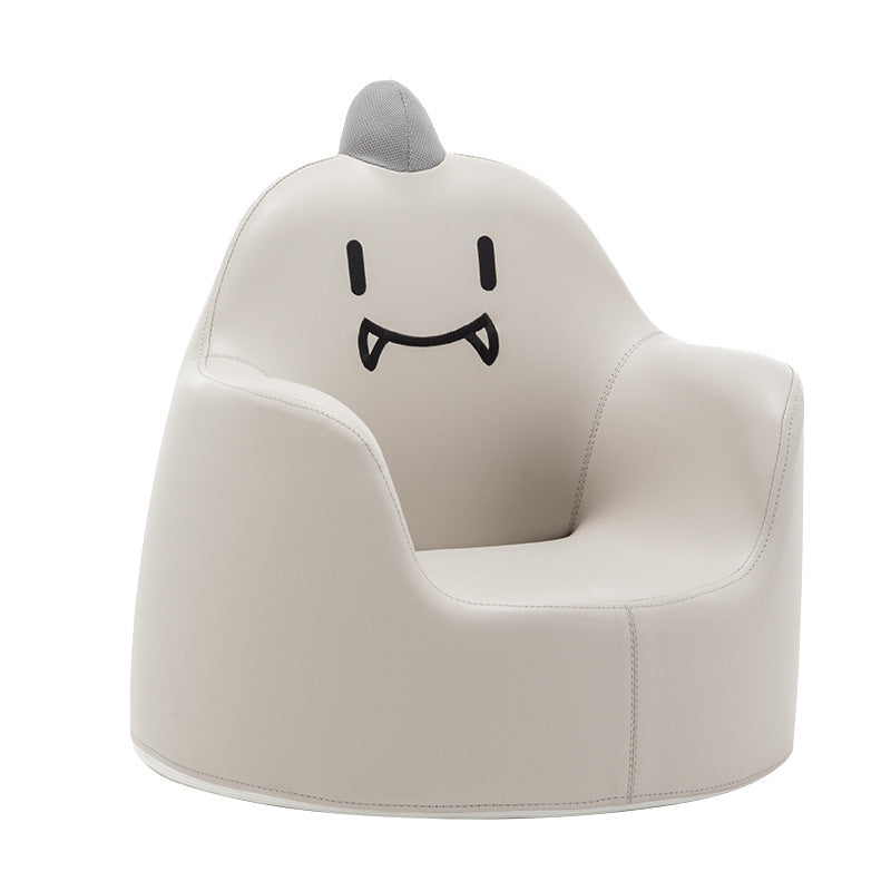 Lumendat Contemporary Creative Kids Cartoon Animal PU Leather Foam Rabbit Bear Dinosaur Low Stool Backrest Armrest For Dining Room Lumendat