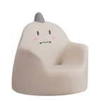 Lumendat Contemporary Creative Kids Cartoon Animal PU Leather Foam Rabbit Bear Dinosaur Low Stool Backrest Armrest For Dining Room Lumendat